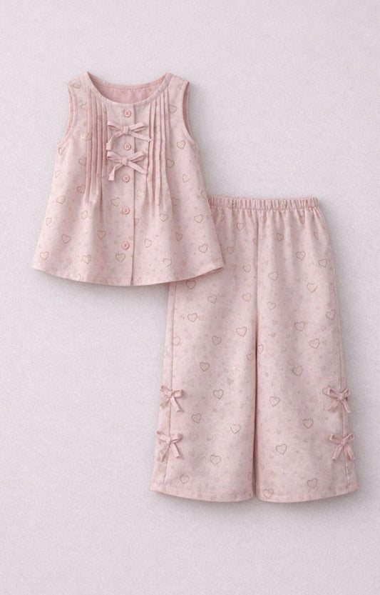 Blush Bow Co-ord Set