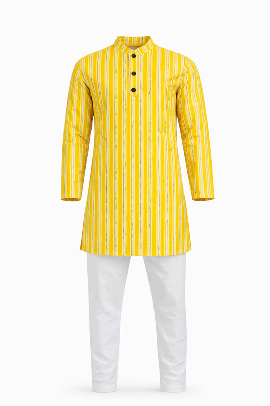 Sunshine Stripe Classic Kurta Pajama