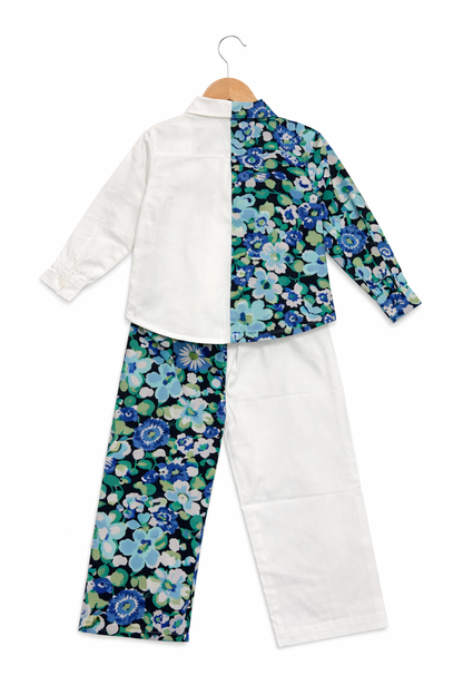 Midnight Bloom Luxe Co-ord Set
