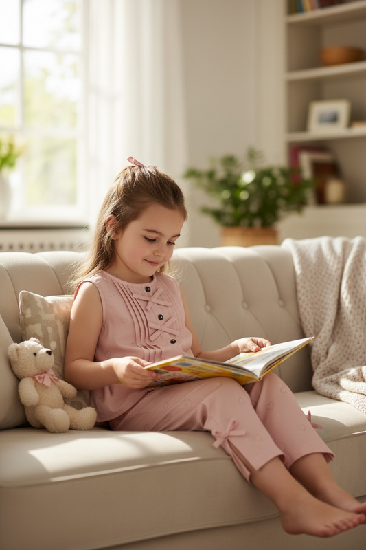 Blush Bow Co-ord Set