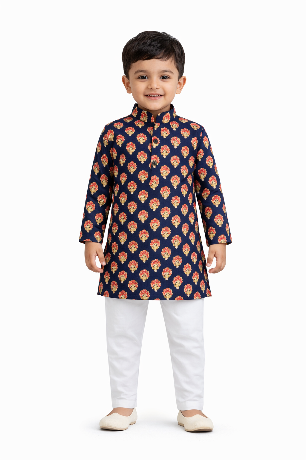 Royal Gulnaar Printed Kurta Pajama