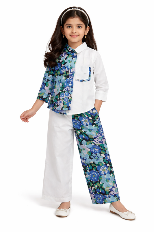 Midnight Bloom Luxe Co-ord Set