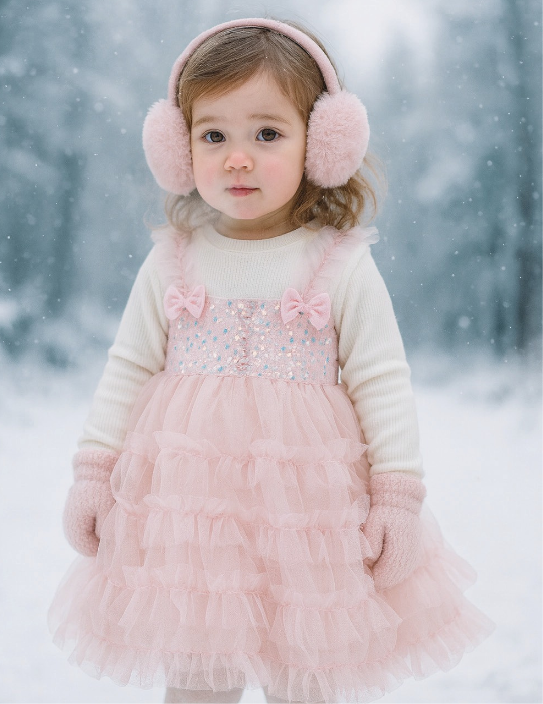 Blush Flurry Tutu