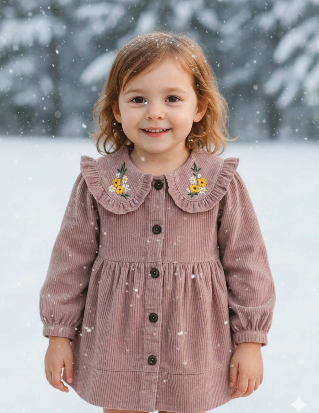 Frost Blossom Dress