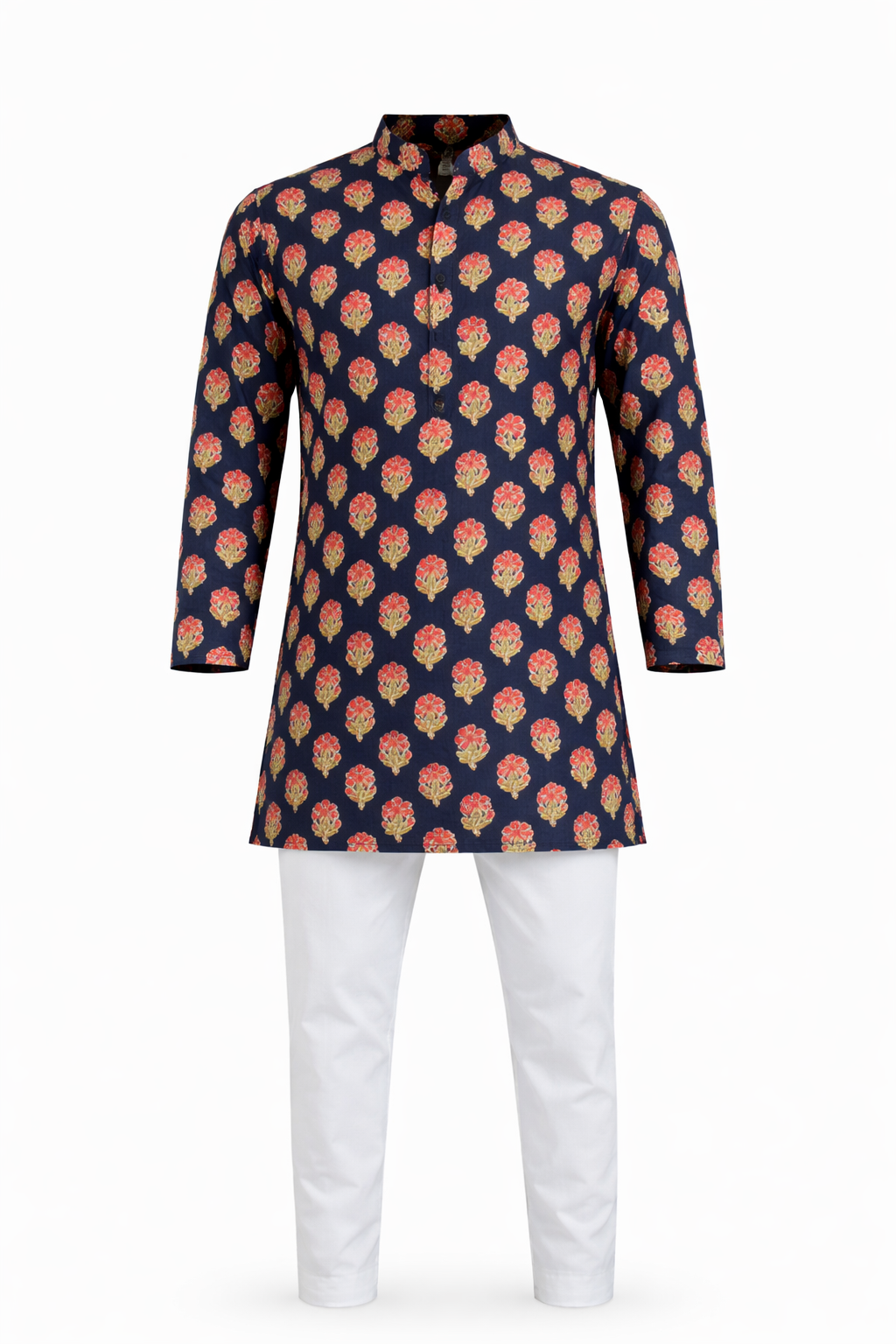 Royal Gulnaar Printed Kurta Pajama