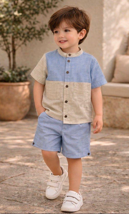 🌿 Sky Breeze Co-ord Set