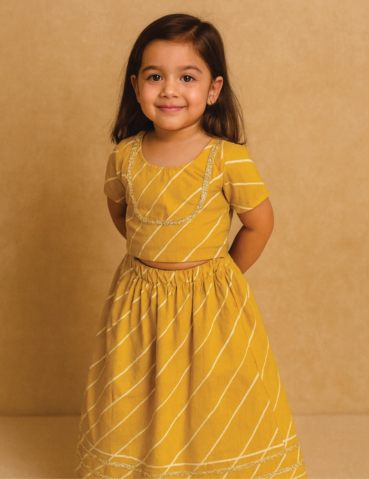 Sunehri Twirl Dress